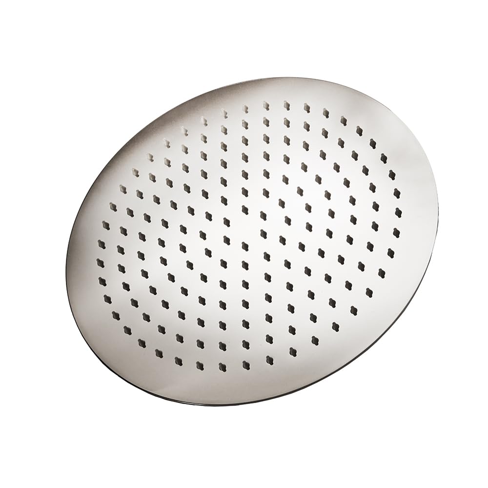 Milano Chrome Otto 300Mm Round Fixed Rainfall Shower Head