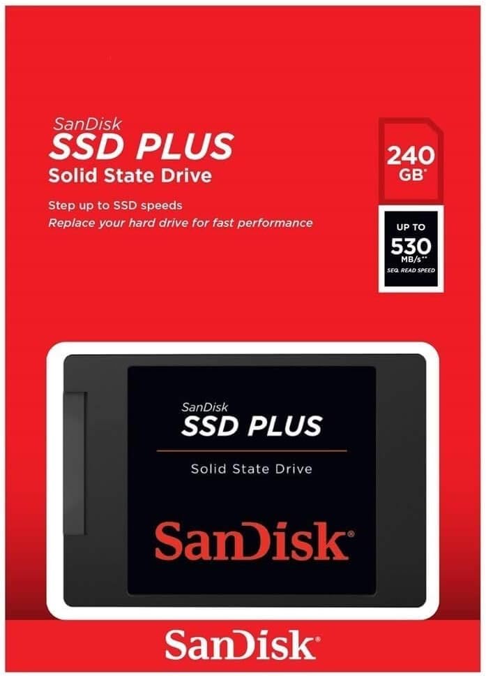 SSD Sandisk Plus 240GB Testado por 7 dias para desempenho real