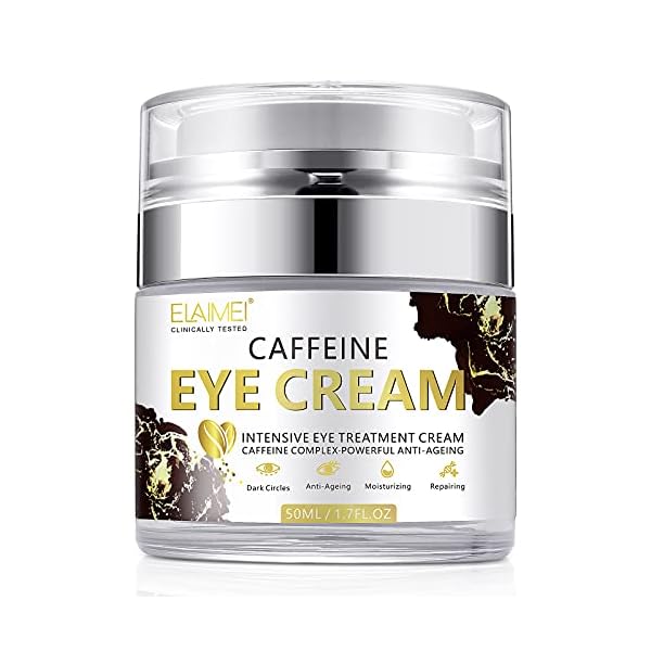 Caffeine-Eye-Cream-Anti-Wrinkle-Eye-Cream-for-Dark-Circles-and-Puffiness-with-Collagen-Puffiness-WrinklesCrows-Feet-Eye-Lift-Treatment-For-Men-Women ELBBUB Caffeine Eye Cream, Anti Wrinkle Eye Cream and Puffiness-with Collagen, Puffiness, Wrinkles,Crows Feet Eye Lift Treatment For Men & Women