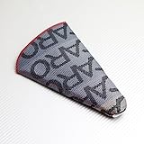 W-POWER Universal JDM Bride RECARO Gradation Shift Boot Cover, Carbon Fiber Style PU Leather Hyper Fabric Shifter Manual/Auto Shift Knob Boot Dust Cover (RECARO/GDN)
