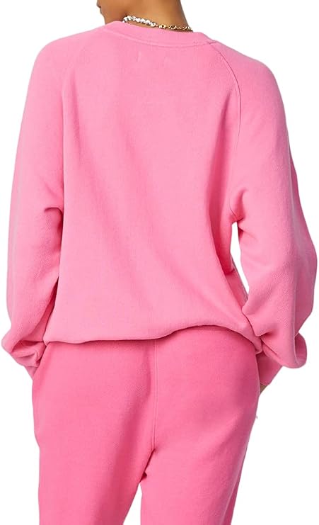 Bandier womens The Juniper Crew Neck Sweatshirt