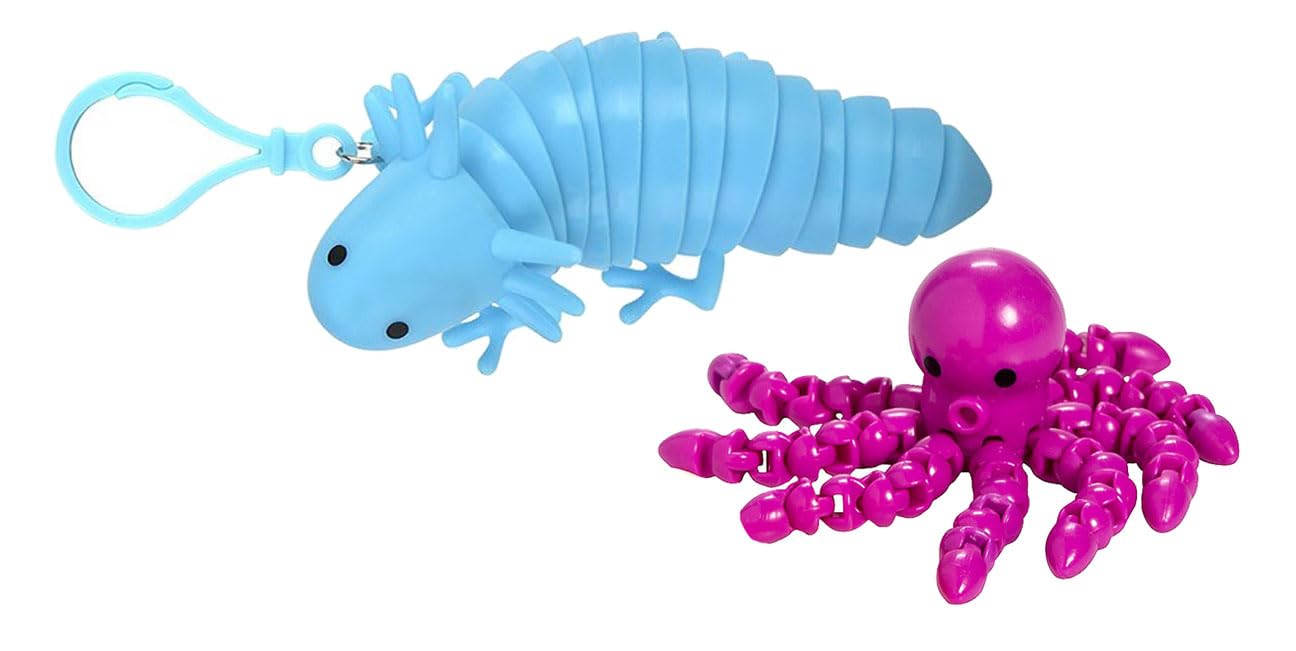 Títere De Dedo Con Tentáculos De Pulpo Elástico – Juguete Antiestrés Y De Concentración Para Niños Y Adultos