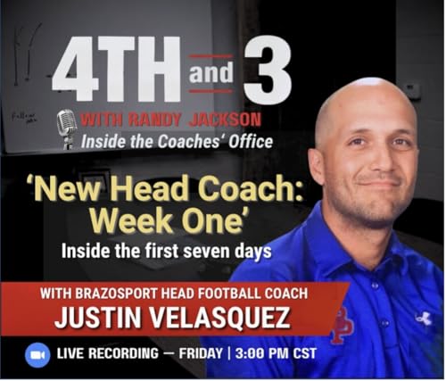 🎙️ 'New Head Coach: Week One' with Justin Velasquez