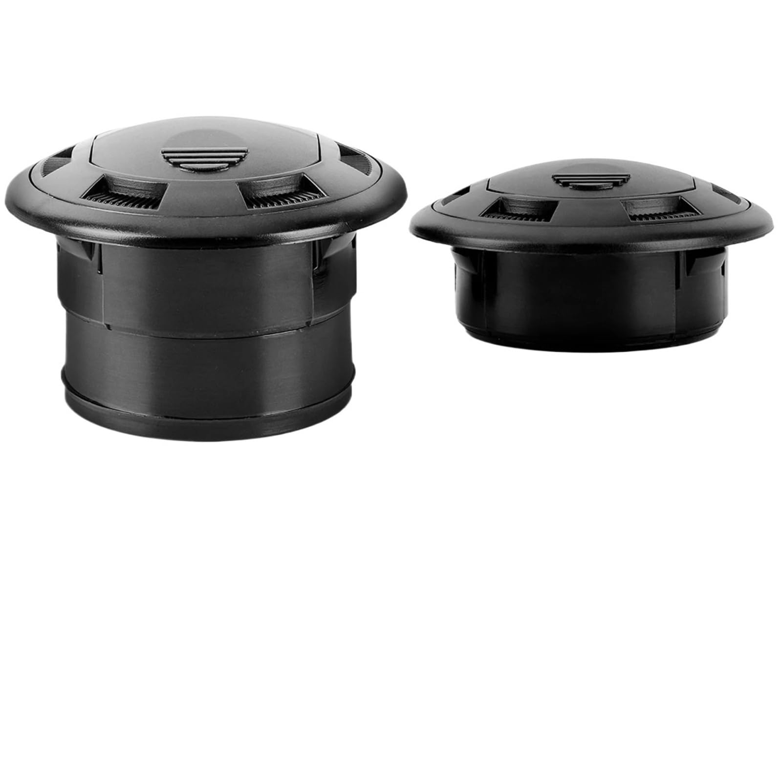 RV Window and Vent Knob 3-Pack 75MM Knob Rotation Air Vent, Universal Deflector for Car Dashboard & Truck(Type A)