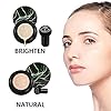 BRIGHTENNATURAL-Mushroom-Head-Air-Cushion-CC-Cream Tiandin BRIGHTEN+NATURAL Mushroom Head Air Cushion CC Cream, 4 Piece Set
