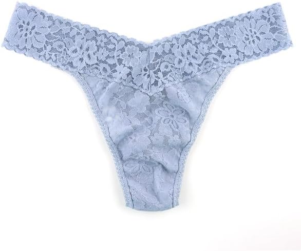 hanky panky - Daily Lace Original Rise Thongs for Women 3 Pack | One Size (4-14) | Lacy thong underwear, lingerie panties - Image 5