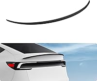 BASENOR Matte Black Rear Spoiler for 2025-2026 Tesla Model Y Juniper - OEM ABS Trunk Wing, Sporty Aerodynamic Upgrade