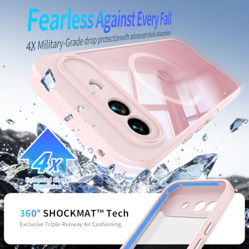 Image of Magnetic Case with Clear Back for Google Pixel 10a, Fit for MagSafe