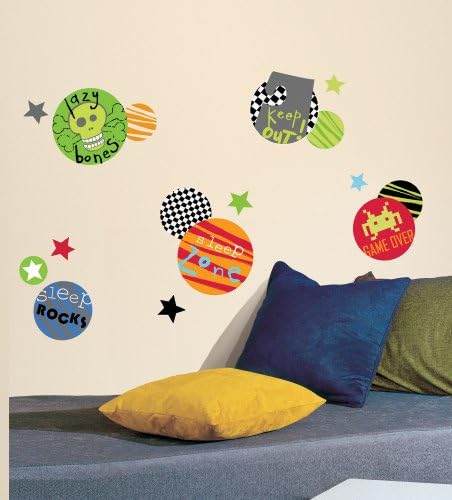 RoomMates RMK2348SCS Boy Spots Peel and Stick Wall Decals image 4