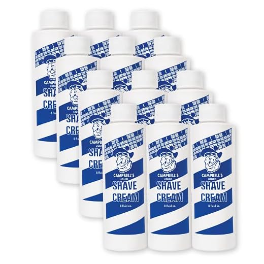 Campbell’s Liquid Shave Cream for Professionals