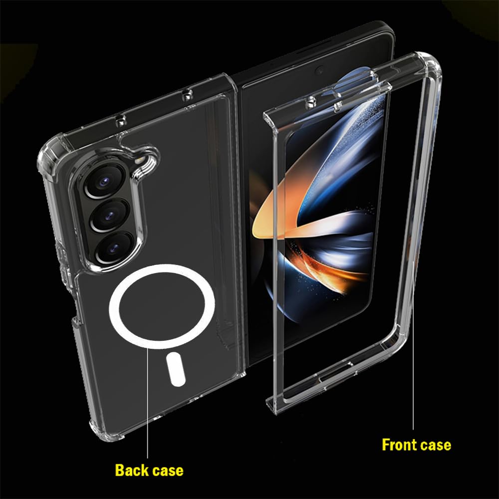 Amazon.co.jp: teroxa Samsung Galaxy Z Fold 5用 磁気ケース MagSafe