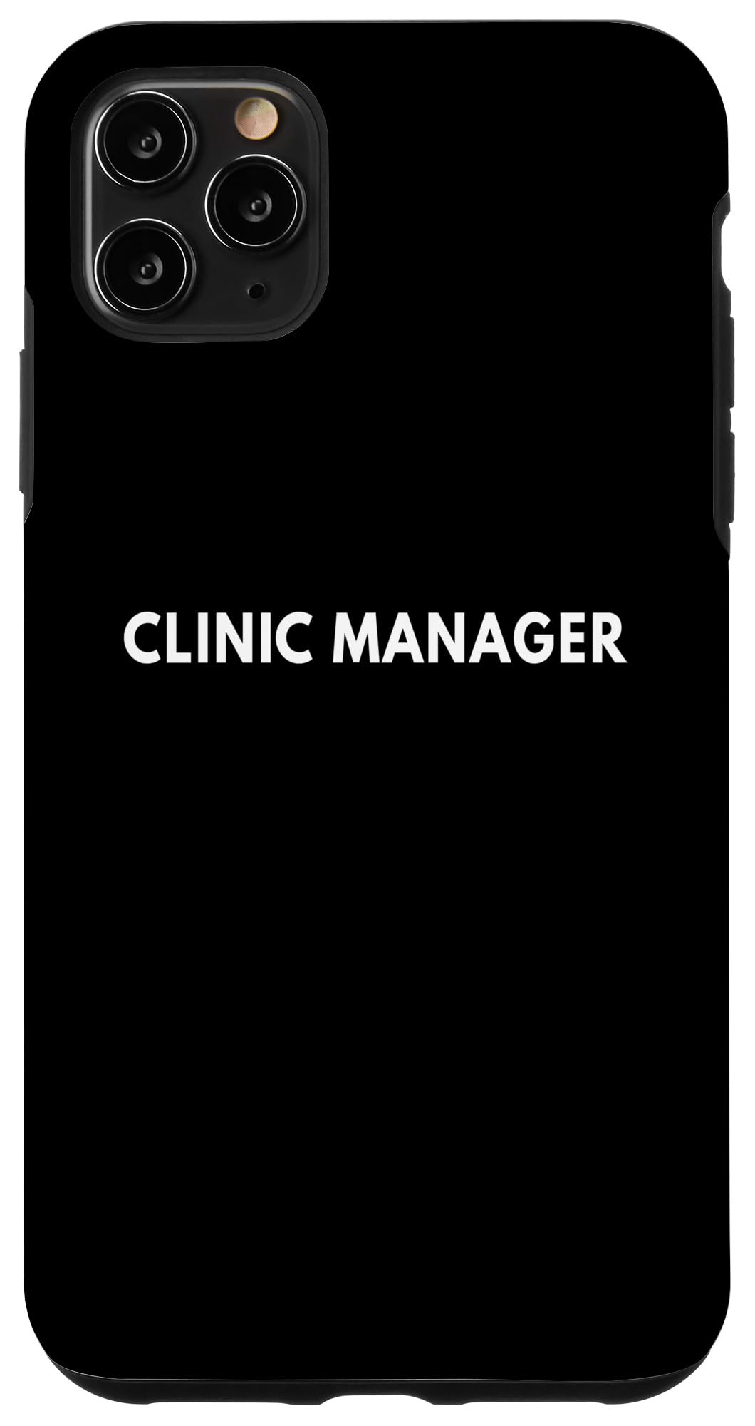 iPhone 11 Pro Max Clinic manager Case