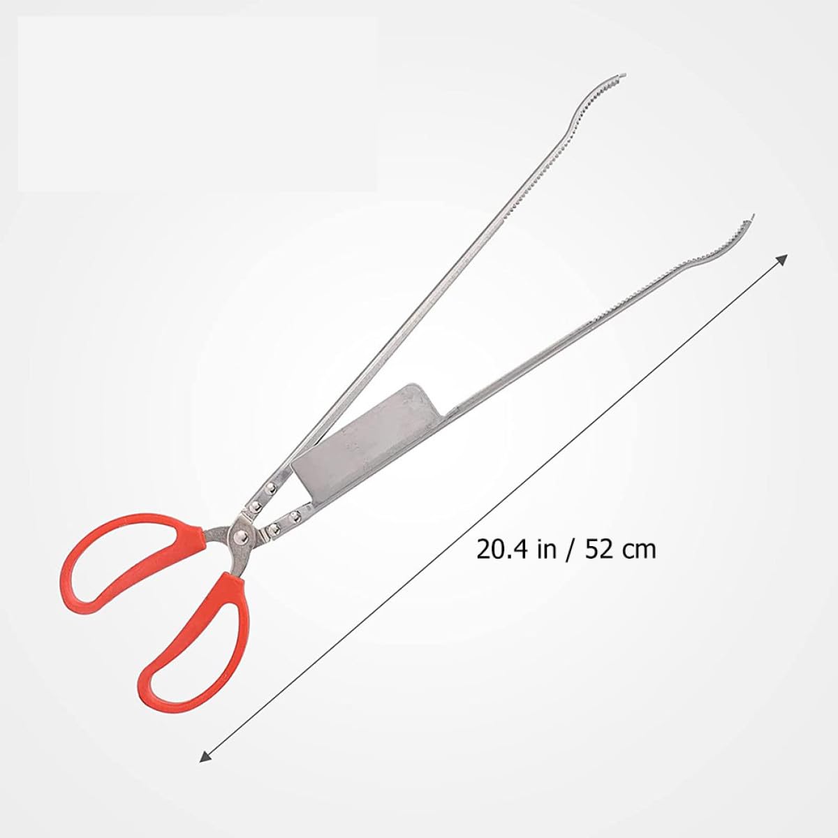 HANABASS Pinza per Granchi Multifunzione in Acciaio Inox Resistente Morsetto Antiscivolo, Tenaglia per Aragosta e Anguille, Strumento Leggero per Pesca e Raccolta in Esterno