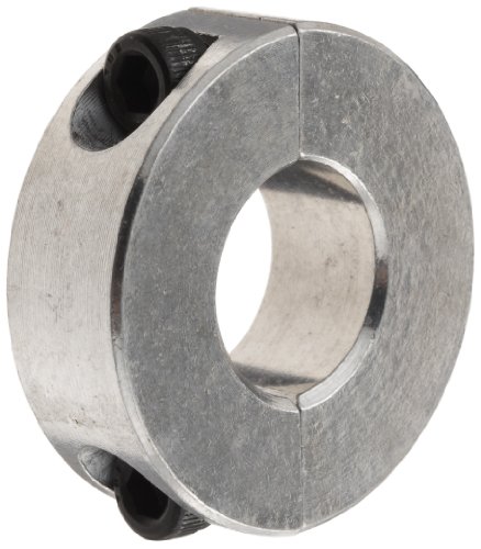 Climax Metal 2C-037-S T303 Stainless Steel Two-Piece Clamping Collar, 3/8