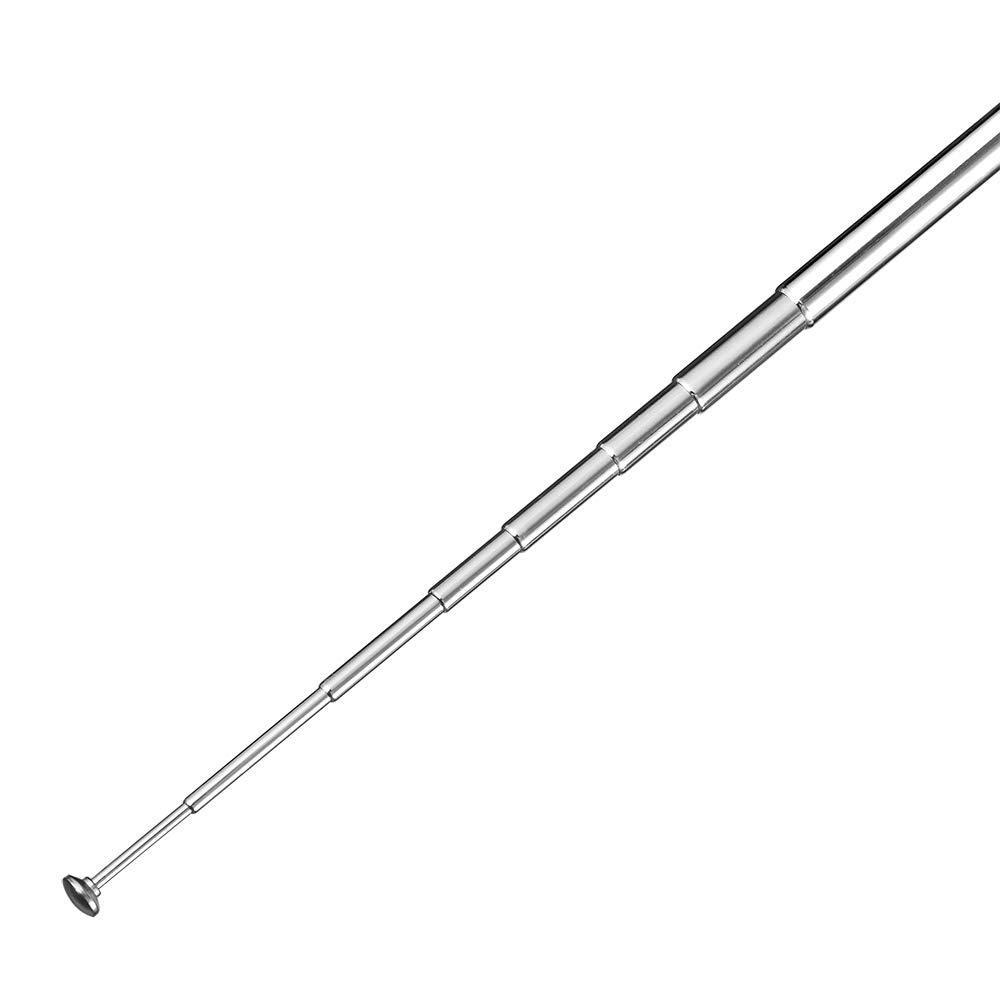 Bingfu Antenne Scanner Radio 20-460MHz 470-1300MHz Télescopique Mâle BNC 8-Section Compatible avec Uniden Bearcat Whistler Scanner Radio Police CB VHF UHF Radioamateurs