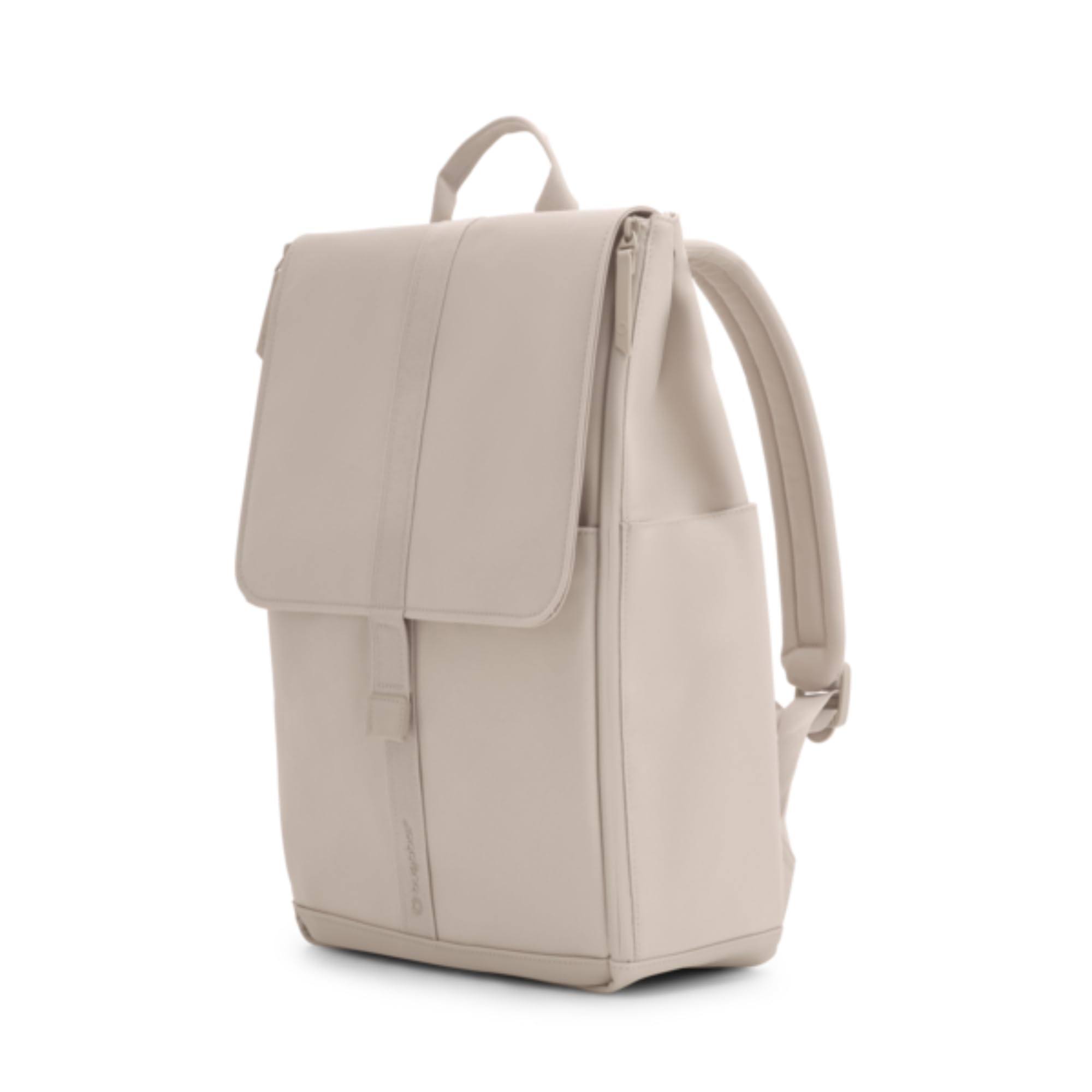 Bugaboo Mochila de pañales, Bolsa Cambiador Sostenible Fabricada con Materiales Reciclados, Repelente al Agua, Fácil de Limpiar, Incluye Cambiador y Portabiberones Térmico, Desert Taupe