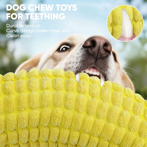 Image of Vitscan Tough Corn Dog Toys for Aggressive Chewers Small Medium Large Breed