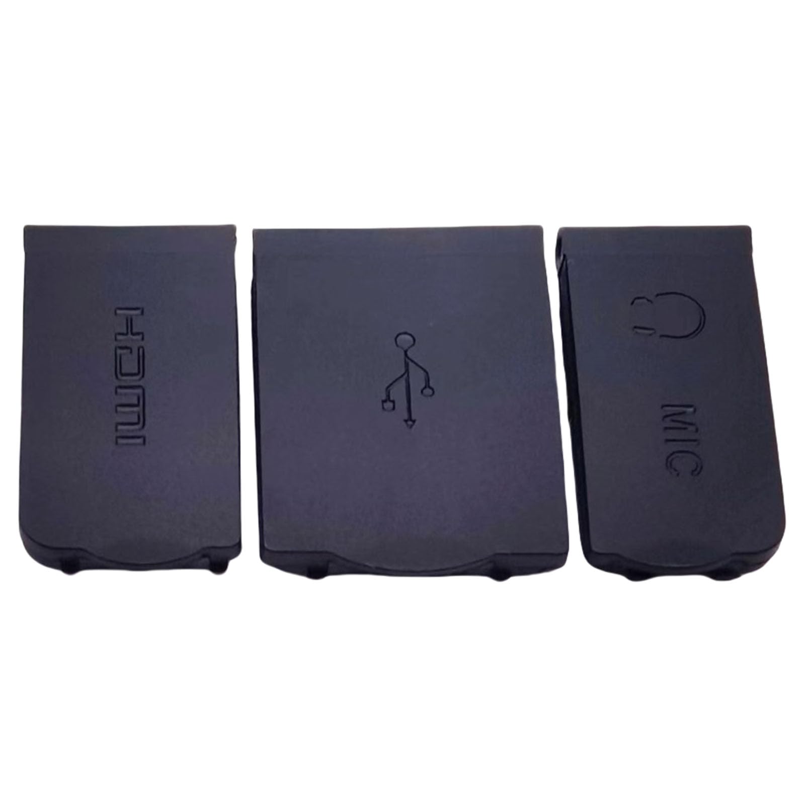 BAIMOQI Dust Protector Dirt USB Mic Port Protective Rubber Caps Replacement Part for D810 Camera Easy to Install