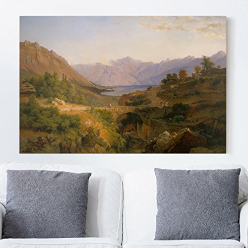 Bilderwelten Stampa su tela - Louis Gurlitt - The