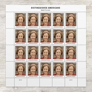 Katharine Graham Two Ounce (2 Oz) (Sheet of 20) Distinguished Americans Number 17 in a Series Postage Stamps Scott #5699