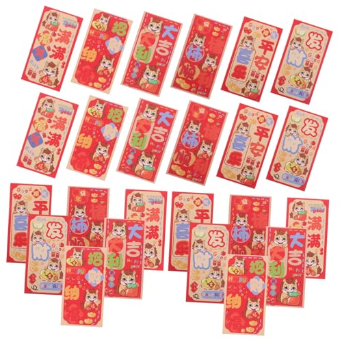 Enveloppes Rouges Nouvel An Chinois : Coffret 90 Hong Bao Idéal Cadeau