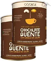 Chocolate Quente com Canela do Ceilão em Pastilha Vegano 2x 150g