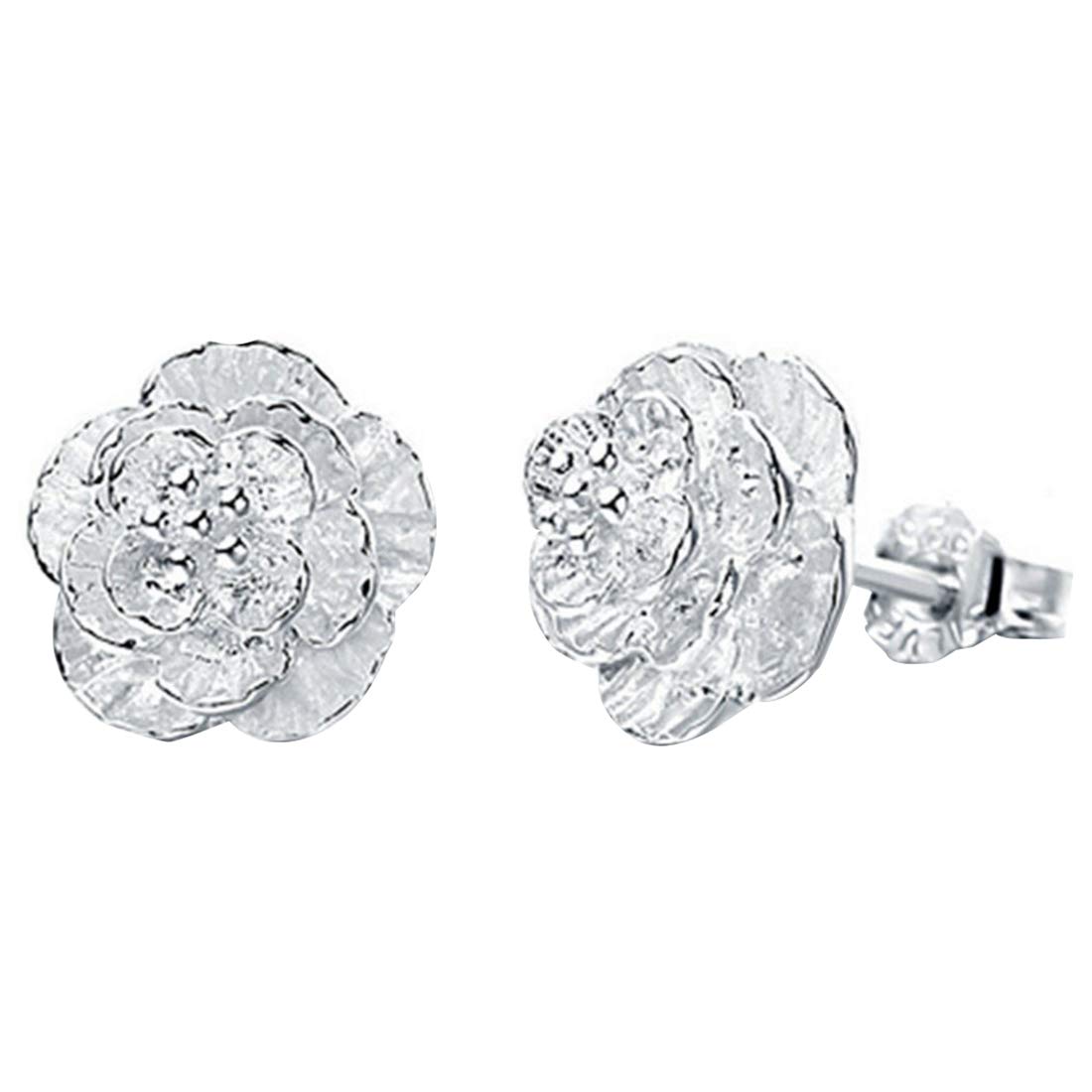 Peora Fashion Silver Plated Alloy Stud Earrings for Women, Silver (B07PDMRBQR) Amazon Price History, Amazon Price Tracker