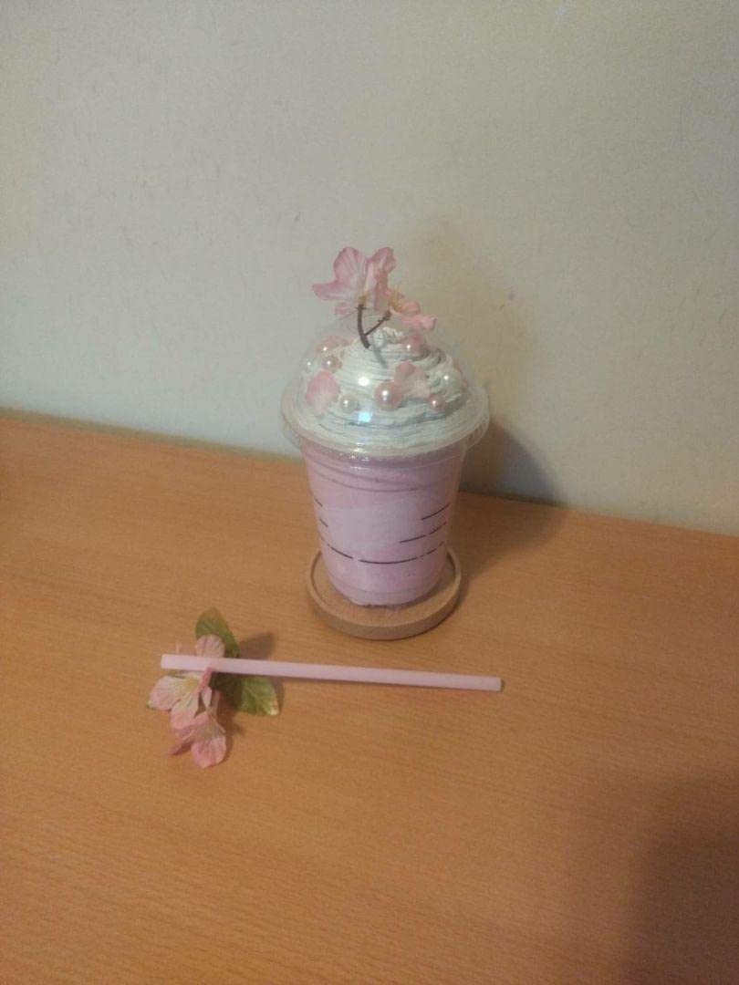 Amazon.co.jp: 桜咲くフラペチーノ フェイクドリンク 食品サンプル