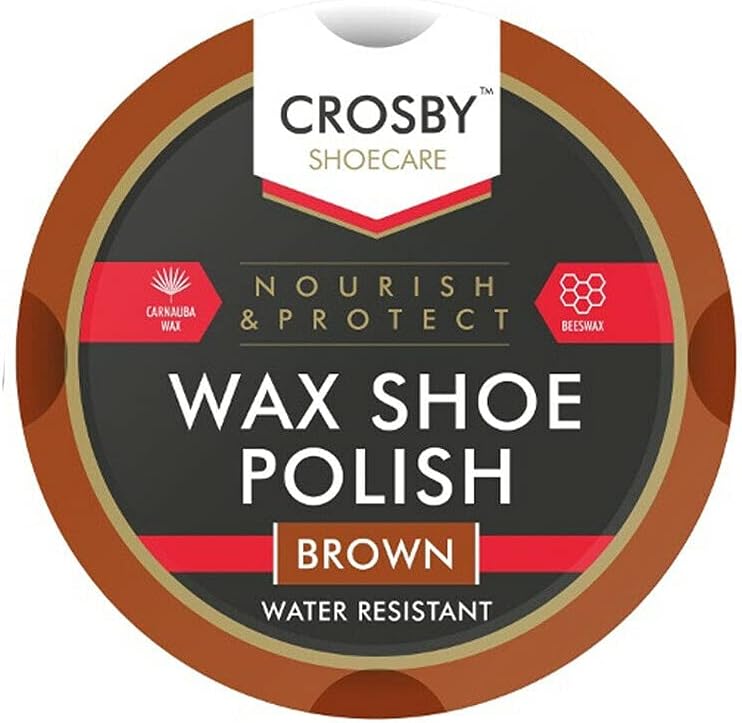 3pk Polish Wax Shoe Brown