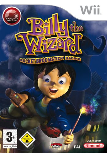 Billy the Wizard - Rocket Broomstick Racing - [Wii]