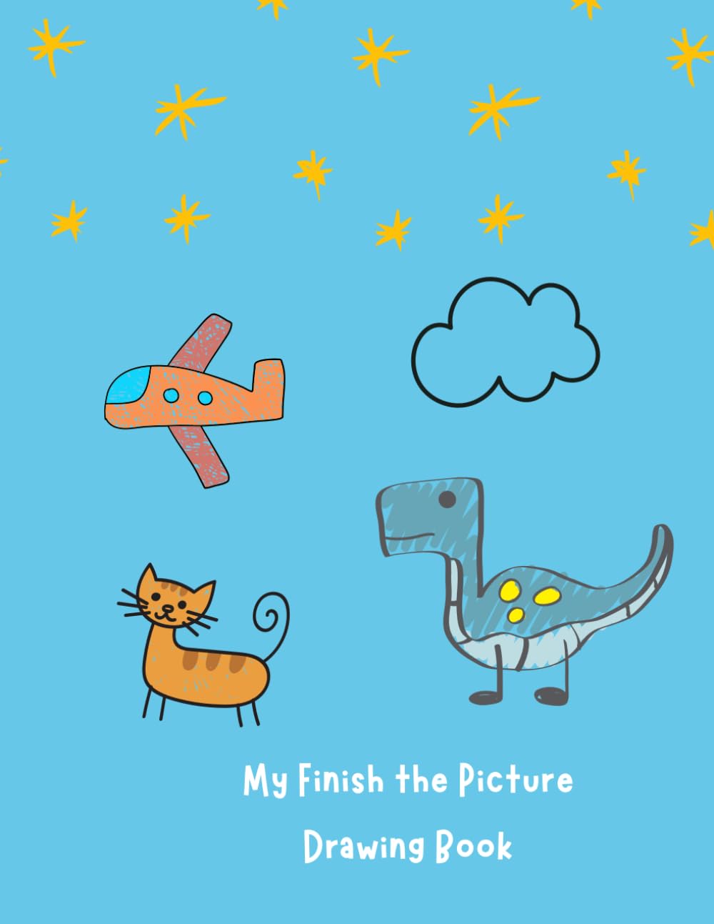 Kid’s Finish The Picture Drawing Book