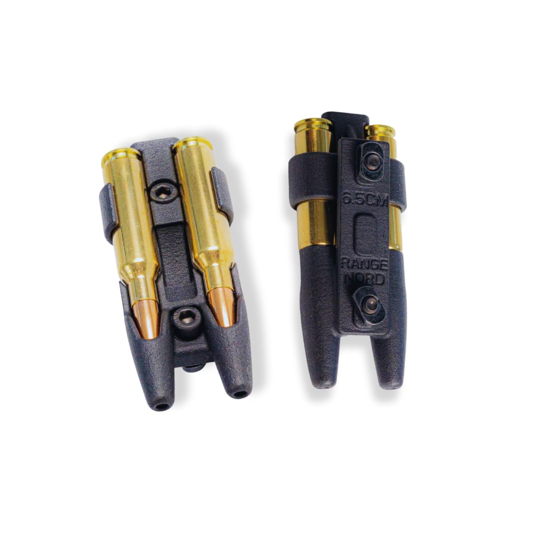 Rangenord Rifle Cartridge Holder - Bullet Holder for Rifle Stock in 6.5 Creedmoor Caliber - Rifle Shell Holder - Rifle Accessories (Made PA12-plastic)