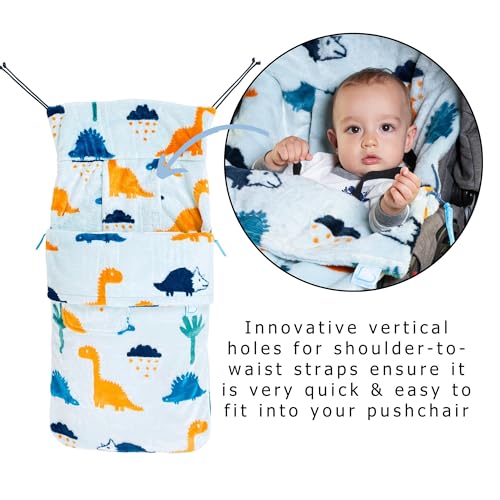 Chancelière universelle poussette Buggysnuggle fourrure chaude imperméable 2en1 - 3
