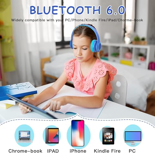 Candy Bila Kids Bluetooth 6.0 Headphones CB01 の商品画像 6