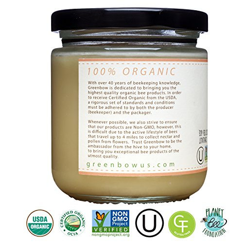 Miel orgánica GREENBOW 100% certificada USDA 311 g miniatura 4