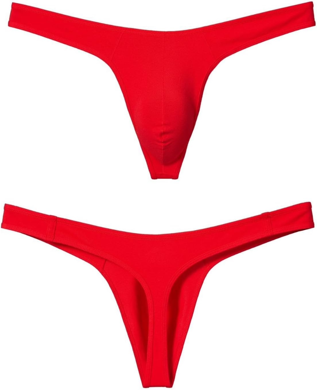 Men's Cotton Thong Low Rise Y-Back G-String Support Underwear 3 Pack - Image 5