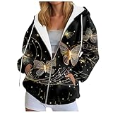 【Veste Casual Couleur Unie】 Manteau femme Veste Polaire Femme , fermeture éclair, deux poches latérales confortables, sweat à capuche avec cordon de serrage, fermeture à l'avant, veste en fausse fourrure moelleuse, ample, surdimensionnée, mignonne, confortable et élégante. Un excellent cadeau pour la famille et les par une froide journée d'automne.