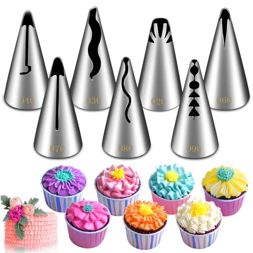 Suuker 7-Piece Pleated Skirt Nozzles