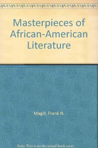 Masterpieces Of African-american Literature B000IVX5BC Book Cover