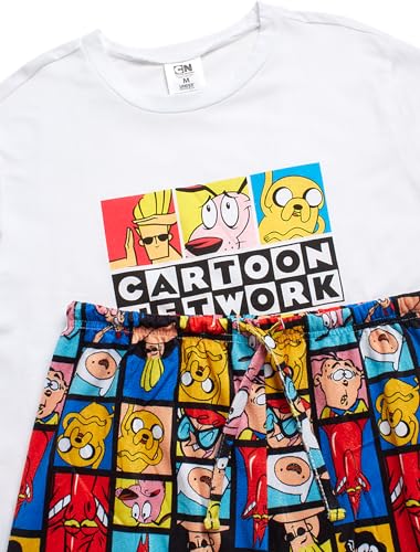 Mens Pajama Set - 2 Piece SpongeBob SquarePants, Snoopy, Rick and Morty, Scooby-Doo, Cartoon Network, South Park3