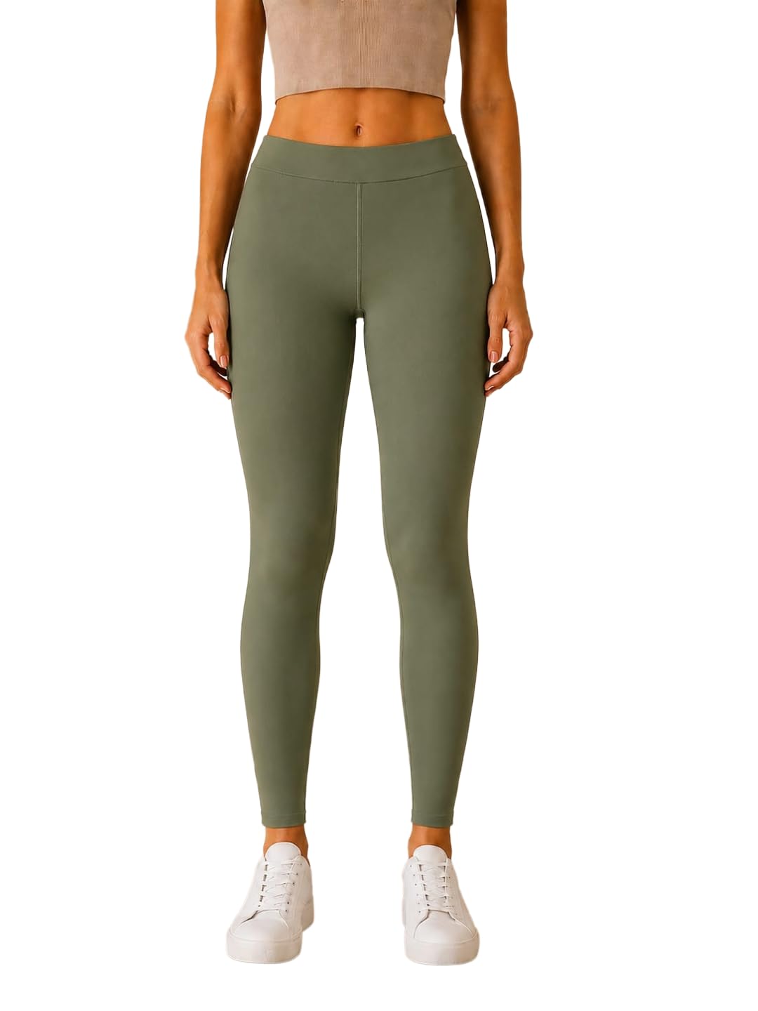 Women Ankle Leggings High Waisted Yoga Pants Stretch Workout Leggings Athletic Running Gym Casual Activewear Pants for Women-image-37
