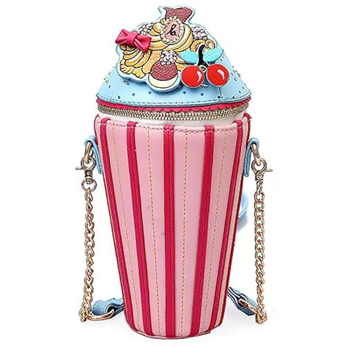 Image of Novelty Fun Shape Handbag Shoulder Purse Crossbody Bag
