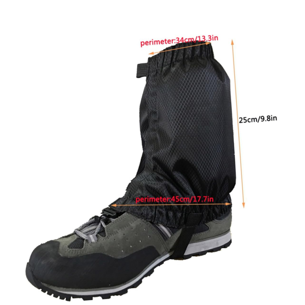 Happyyami 3 Paires guêtre pour la randonnée en Plein air Vivre d Aventure siphadventure guêtres de Neige guêtres de Chaussures de randonnée guêtre de Marche à la Cheville guêtres d'extérieur