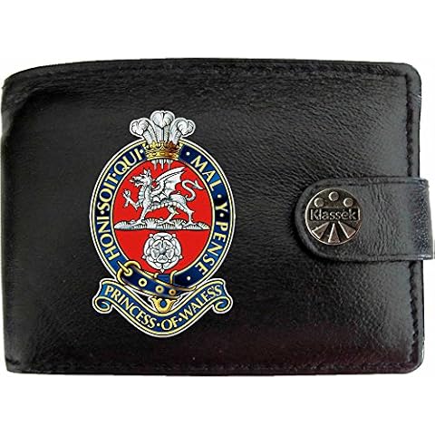 Klassek Royal Regiment Leather Wallet with RFID Cover