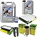 Produktbild QR-PARTS 69355344 Filter Set Inspektionspaket 6 Liter Liqui Moly Motoröl Top Tec 4600 5W-30 MANN-FILTER Innenraumfilter Kraftstofffilter Luftfilter Ölfilter