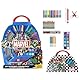 CERDÁ LIFE’S LITTLE MOMENTS Avengers Schreibwaren-Set, 50 Stück, kreatives Set für Kinder, mit Superhelden zum Zeichnen und Malen