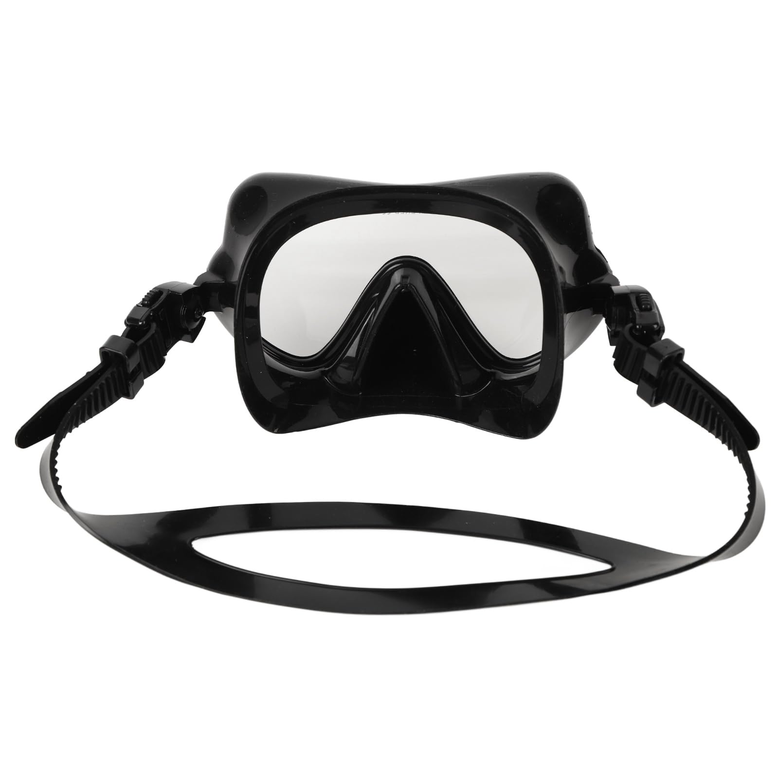 Yuecoom Snorkel Diving Goggles,Silicone Full Dry Top Snorkel Set, Adult Portable Snorkeling Gear for Experienced Swimmers and Beginners Alike,Panoramic Wide View,Anti-Fog (Black)