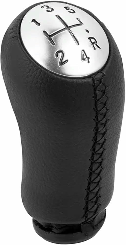 GZNBB Car Manual Gear Shift Knob Boot Cover Gaiter Lever Shifter Handle Stick, for Clio III 2005-2009