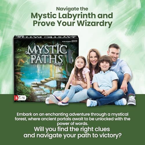 Mystic Paths de R&R Games, juego de mesa cooperativo para adultos y niños, juegos de cartas para noches familiares miniatura 6