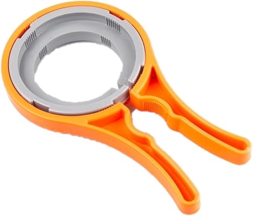 Bymall Abrelatas para manos débiles, abrelatas antideslizante con fácil agarre para personas mayores, abrelatas universal para manos para quitar la